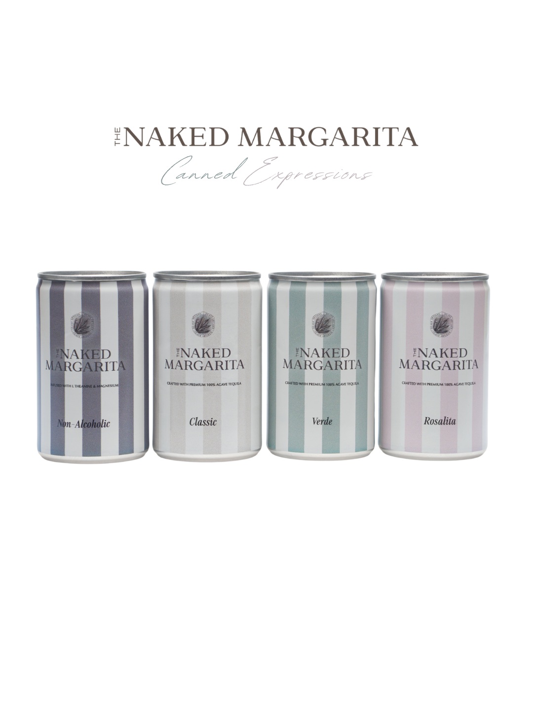 The Naked Margarita Alcohol Free Canned Cocktail with Calming Magnesium & L-Theanine